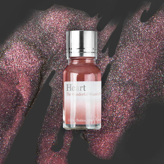 WEARINGEUL - Heart Glitter Potion - Botella de 10 ml.