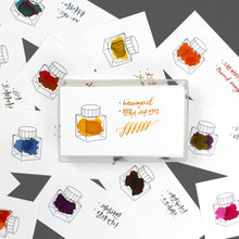 Cargar imagen en el visor de la galería, WEARINGEUL - Ink Color Chart Cards (Tarjetas Muestras de color de Tintas)
