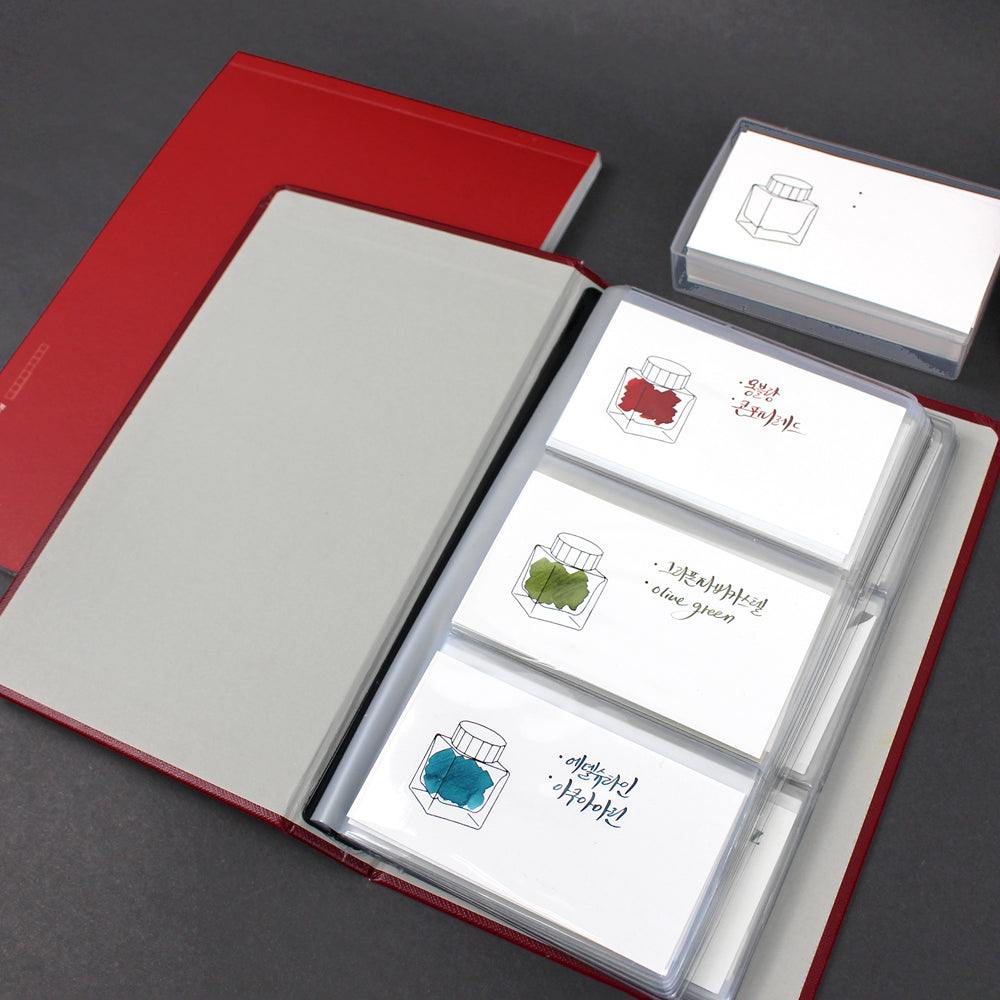 WEARINGEUL - Ink Color Chart Cards – Pinna Calligraphy