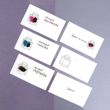 Cargar imagen en el visor de la galería, WEARINGEUL - Ink Color Chart Cards (Tarjetas Muestras de color de Tintas)

