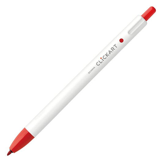 Zebra - Clickart Retractable Felt Tip Pen - 2.0mm