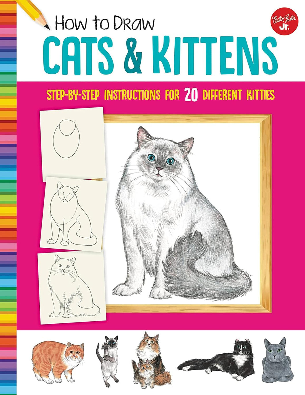 WALTER FOSTER - How to Draw Jr. Series Books -  ¿Cómo dibujar?