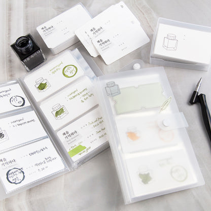 WEARINGEUL - Ink Card Binder (Portafolio para Tarjetas)