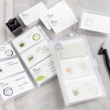 Cargar imagen en el visor de la galería, WEARINGEUL - Ink Card Binder (Portafolio para Tarjetas)
