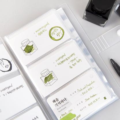 WEARINGEUL - Ink Card Binder (Portafolio para Tarjetas)