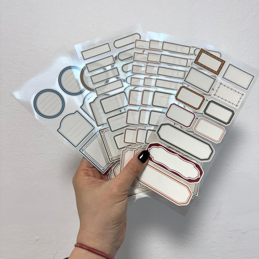 Benstore Design - Sticker - Pegatinas de Etiquetas Vintage