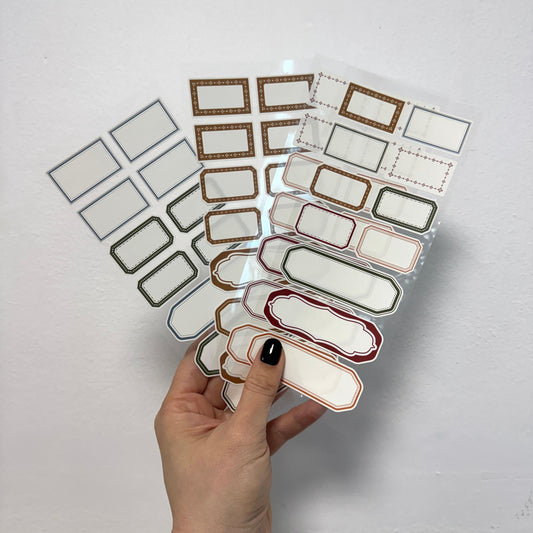 Benstore Design - Sticker - Pegatinas de Etiquetas Vintage