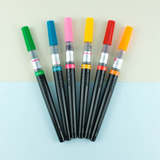 PENTEL - Color Brush - Marcador Punta Pincel