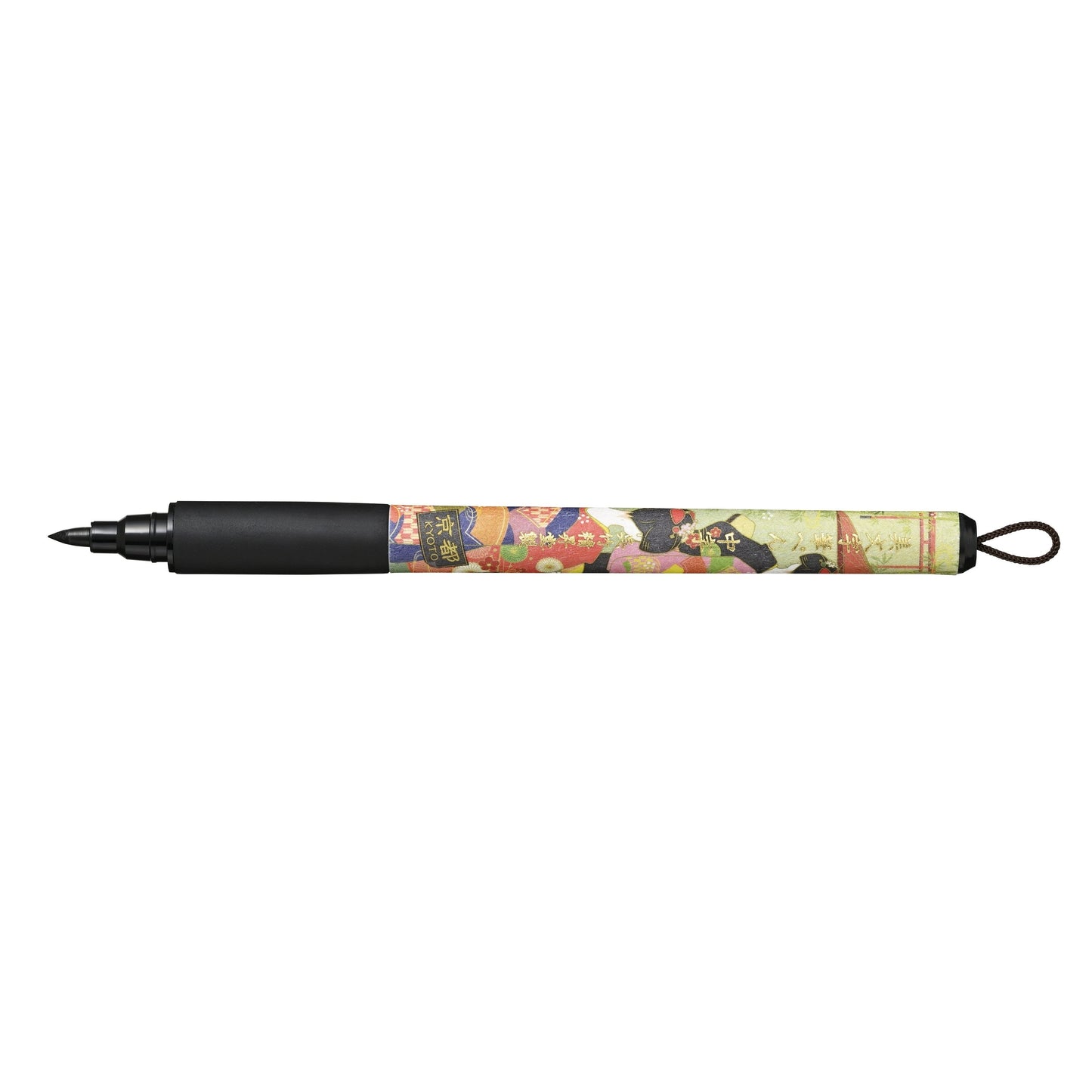 Kuretake - Bimoji Fude Pen - Limited Edition: Wamonyo - Medium - Black
