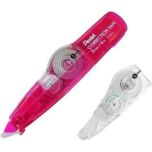 Pentel - Cinta Correctora con Repuesto - 5mm x 6m