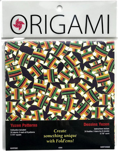 YASUTOMO - Dessins Yuzen Origami Papers