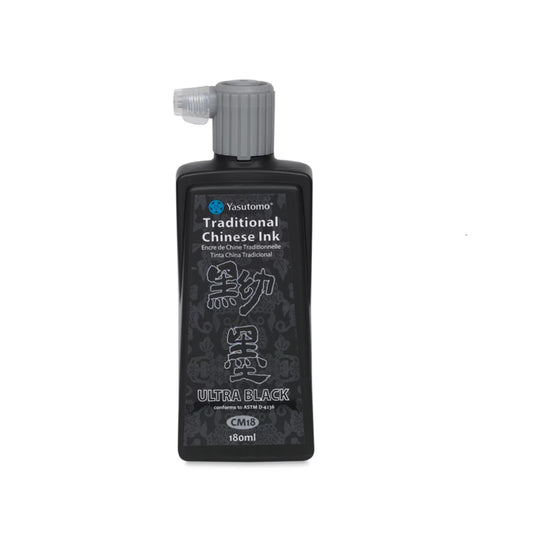 Yasutomo Tinta Sumi Ink Ultra Negro - 180ml.