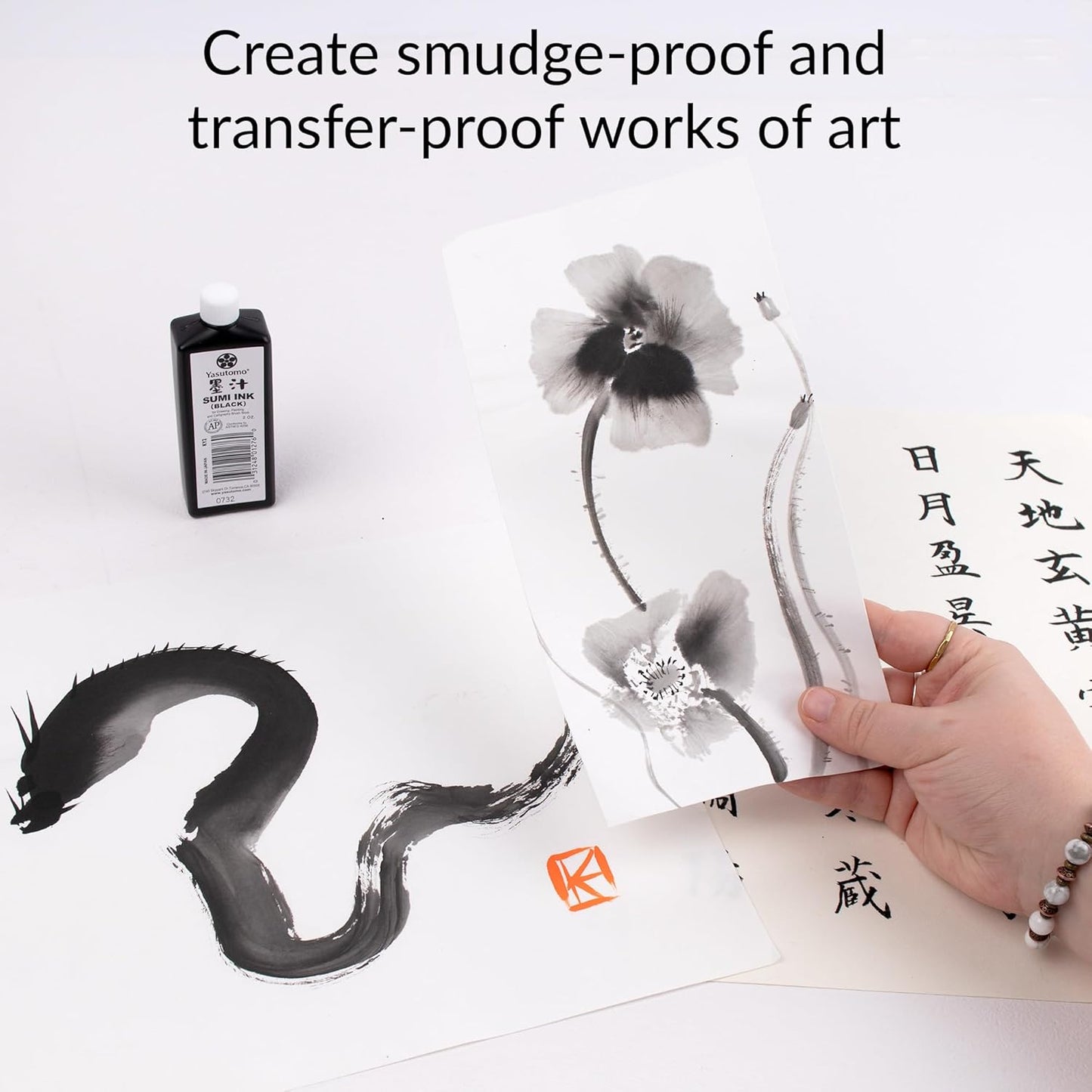Yasutomo Tinta Sumi Ink - 2oz.