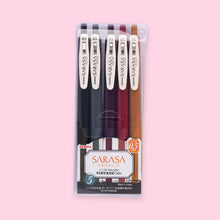 Cargar imagen en el visor de la galería, ZEBRA - Sarasa Clip Gel Retractable Pen Sets - Colores Claros (Boligrafo de Gel Retractiles)

