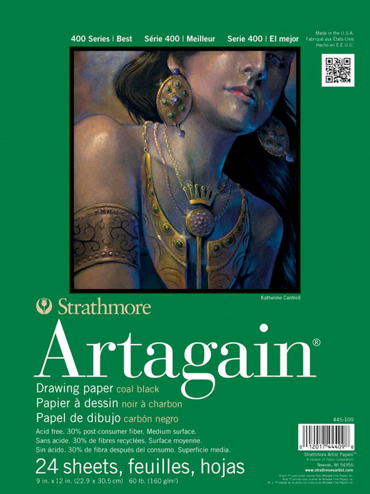 Strathmore Artagain Serie 400 - Papel Negro