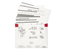 Cargar imagen en el visor de la galería, BRAUSE - Calligraphy Step-by-Step Practice Cards (Tarjetas para practicas de caligrafía)
