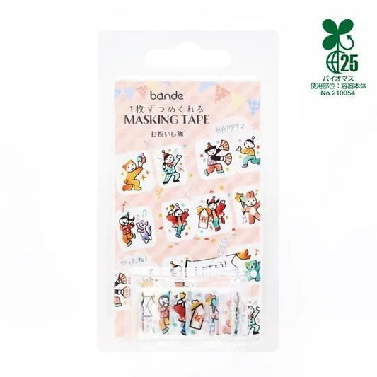 Bande Masking Tape Celebrate Team