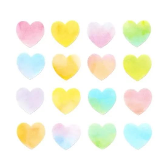 Bande Masking Tape Pastel Hearts