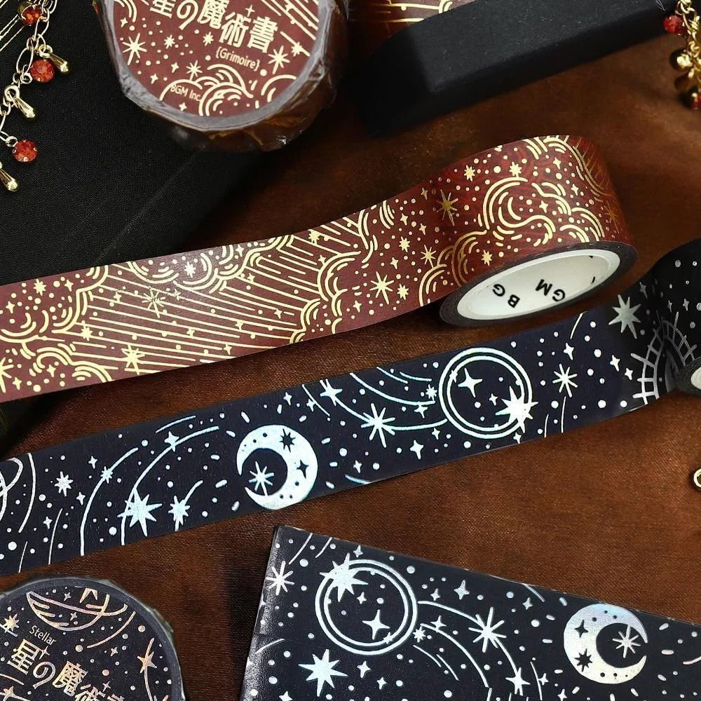 BGM Masking Tape - Star Magic Book - Darkness