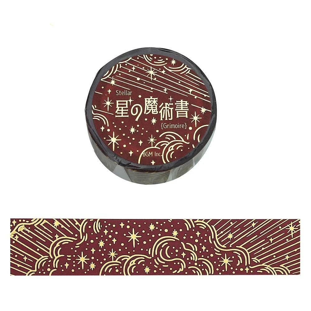 BGM Masking Tape - Star Magic Book - Flame