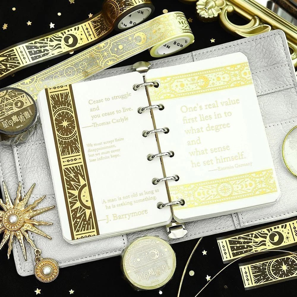 BGM Masking Tape - Star Magic Book - Light
