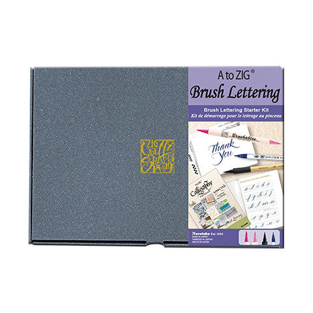 Kuretake - A to Zig Brush Lettering Starter Kit