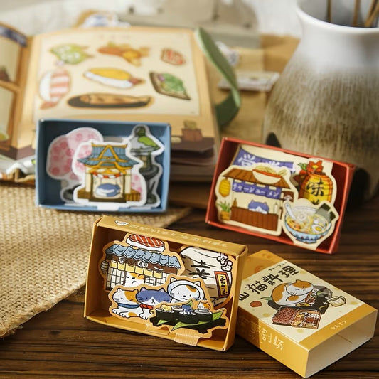 Muroo - Sticker Pegatinas Gatos Japoneses Neko