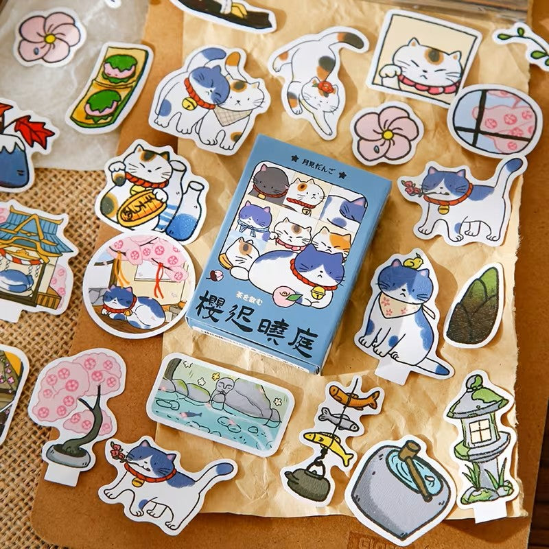 Muroo - Sticker Pegatinas Gatos Japoneses Neko