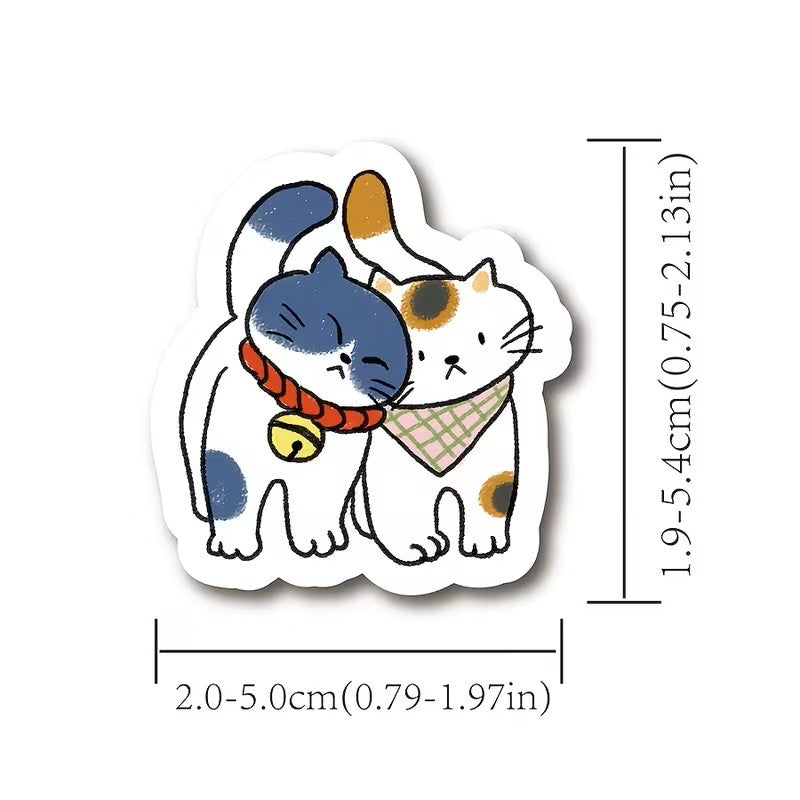 Muroo - Sticker Pegatinas Gatos Japoneses Neko
