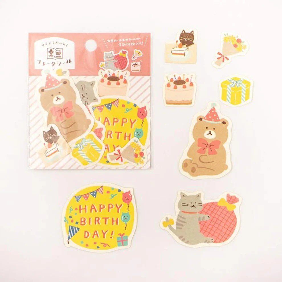 Furukawa Flake Stickers - Celebration