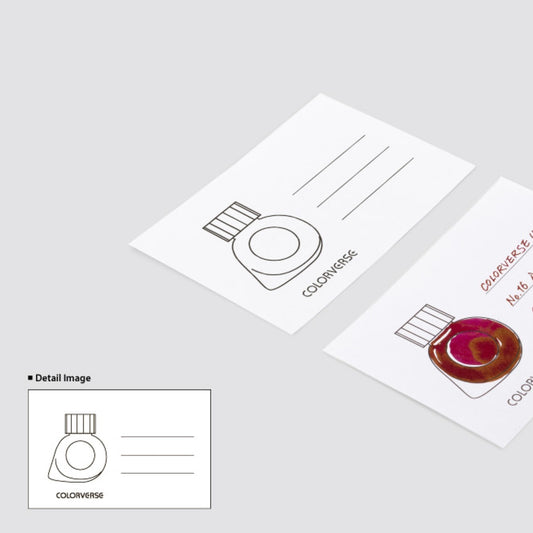 Colorverse Ink Swatch Card (Tarjetas Muestras de color de Tintas) - Set de 50