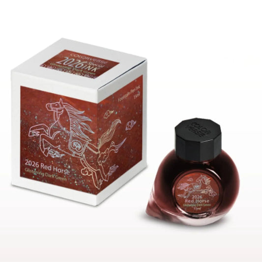 Colorverse 2026 Red Horse Dark Green Glistening (Special Edition) - Botella 15ml.