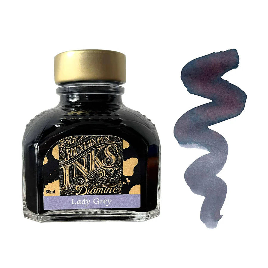 Diamine Lady Grey - Botella 80ml.
