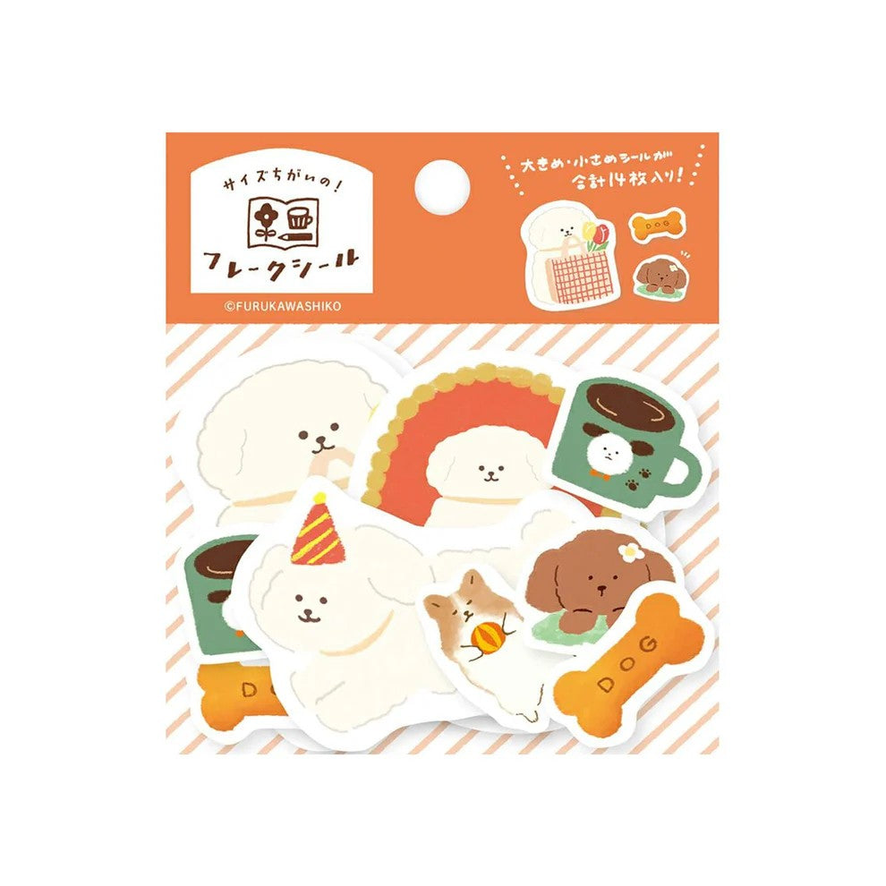 Furukawa Flake Stickers - Dogs