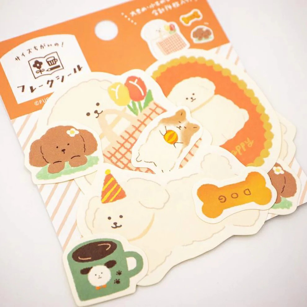 Furukawa Flake Stickers - Dogs
