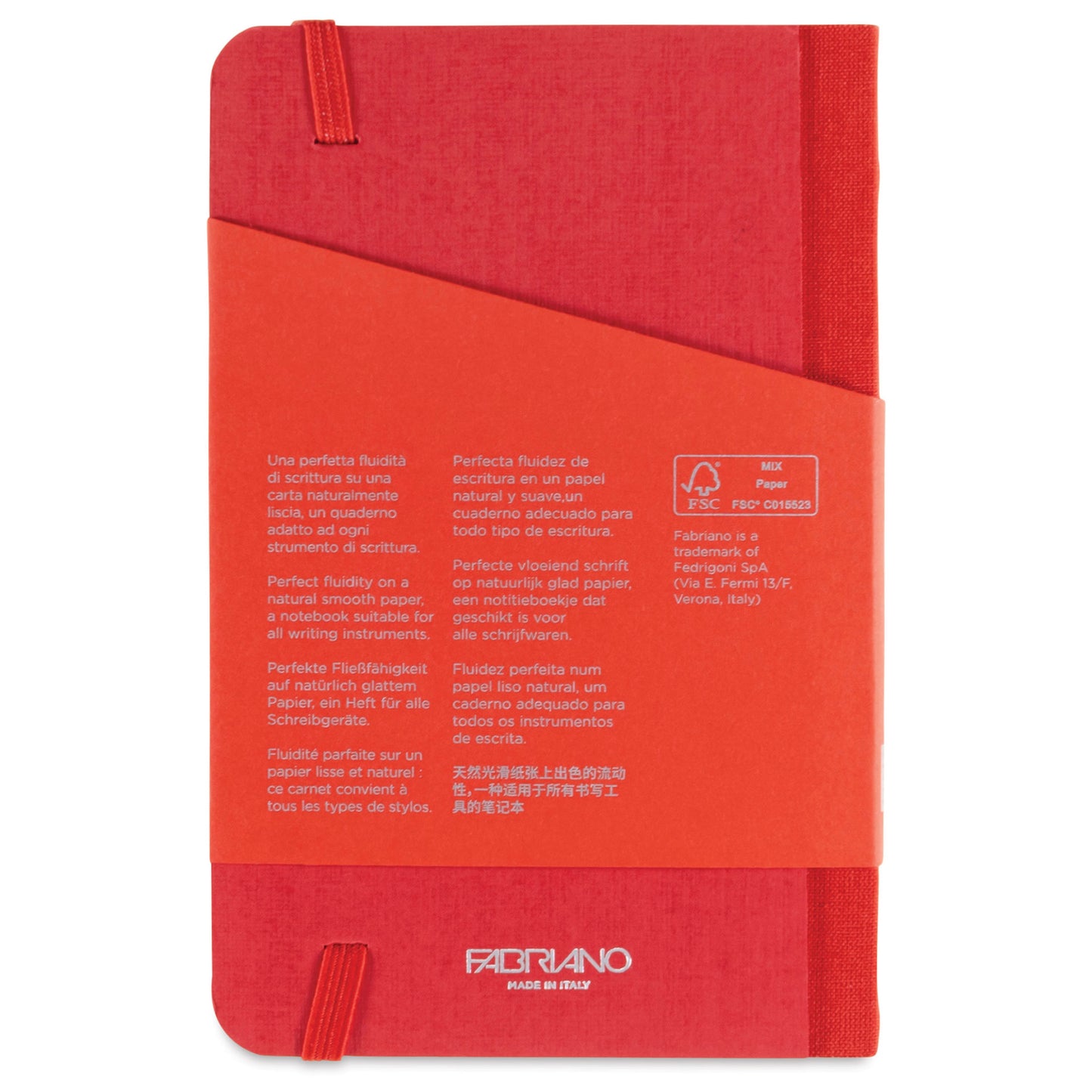 FABRIANO - EcoQua PLUS Fabric-Bound Notebooks - 3.5"x5.5"