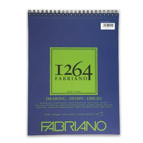 FABRIANO - 1264 Drawing Pads (120GSM and 160GSM Sketch Book)