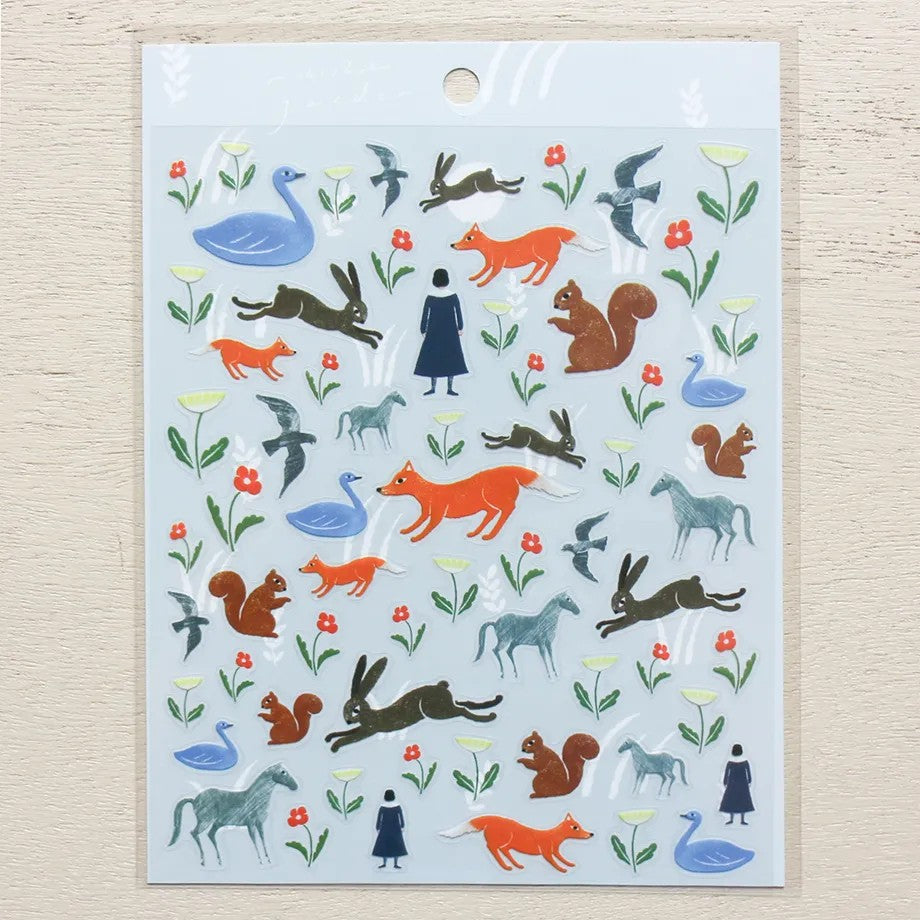 Seo-sook シール　garden - Sticker Sheet
