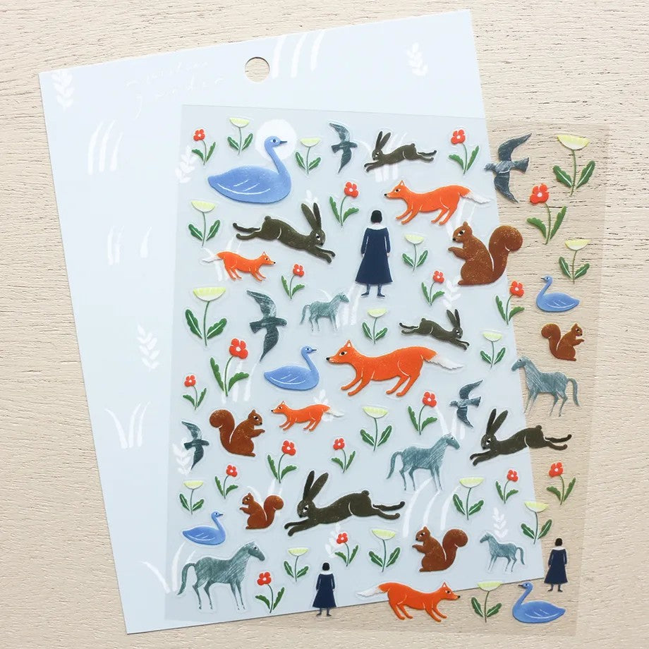 Seo-sook シール　garden - Sticker Sheet