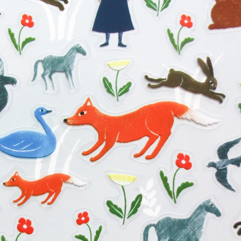 Seo-sook シール　garden - Sticker Sheet