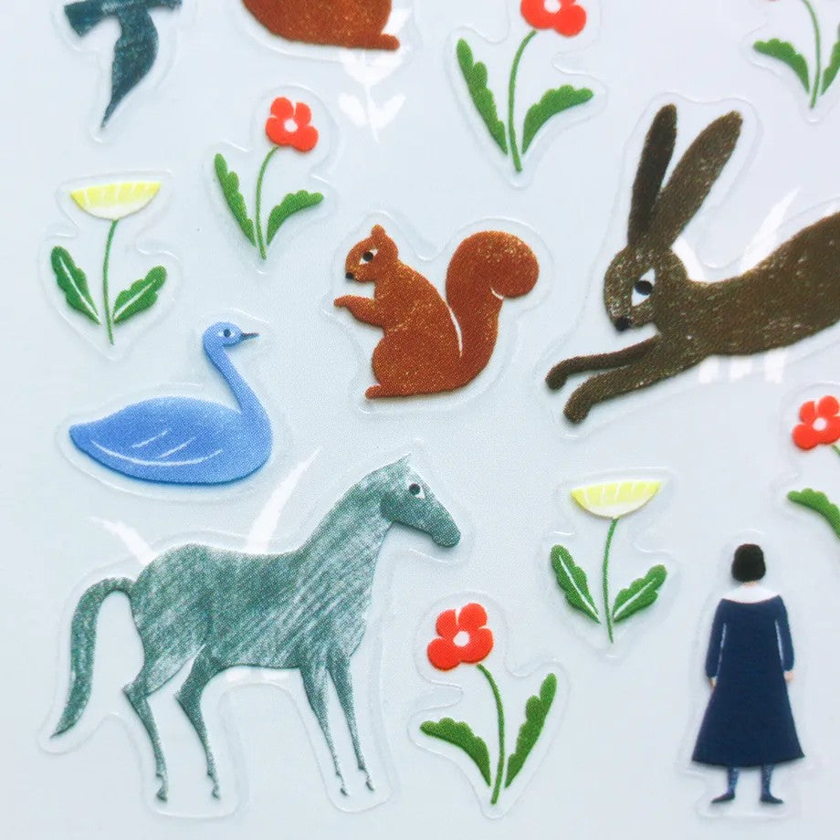 Seo-sook シール　garden - Sticker Sheet