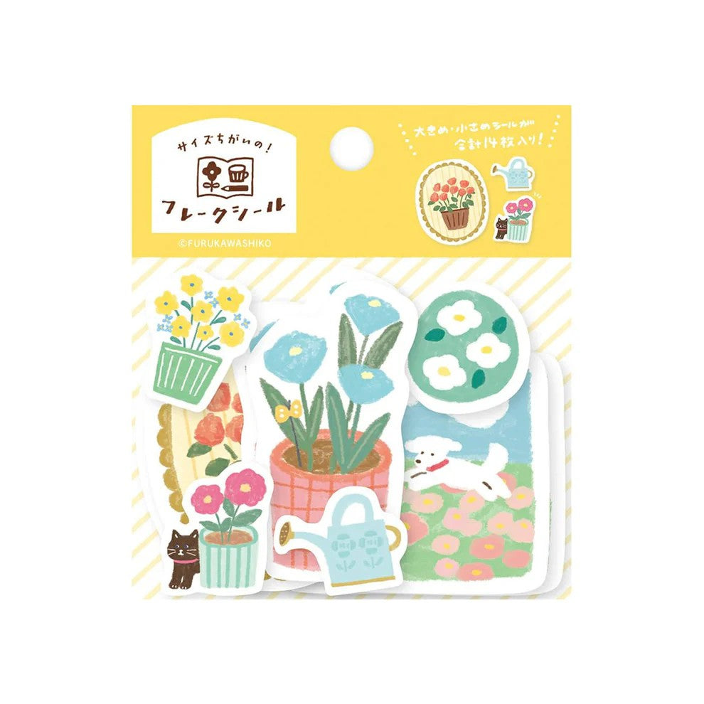 Furukawa Flake Stickers - Gardening