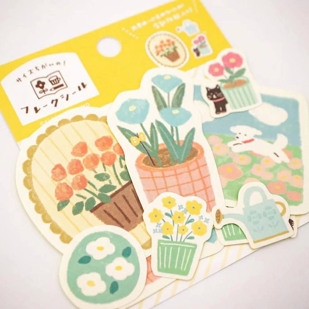 Furukawa Flake Stickers - Gardening