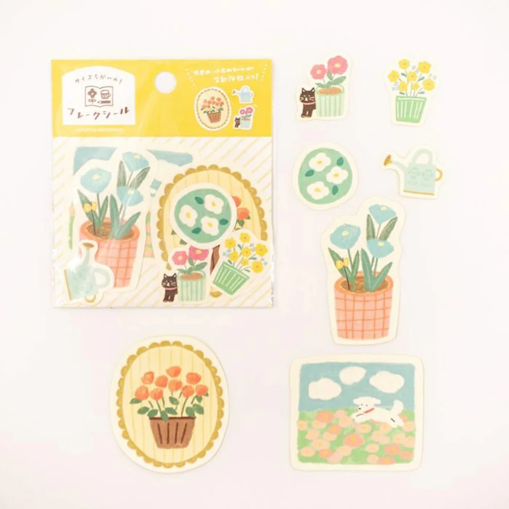 Furukawa Flake Stickers - Gardening