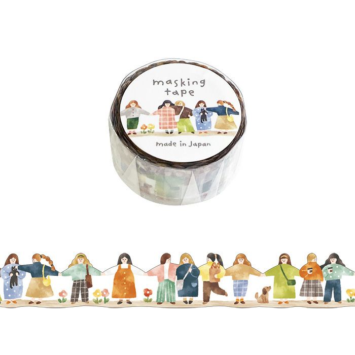 Mine Wave Masking Tape - Girl