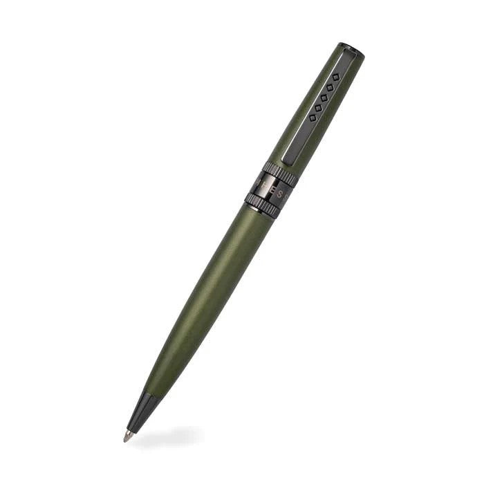 Tom Hessin - Rebel Collection Garrison Green Fountain Pen & Ballpoint Pen Set