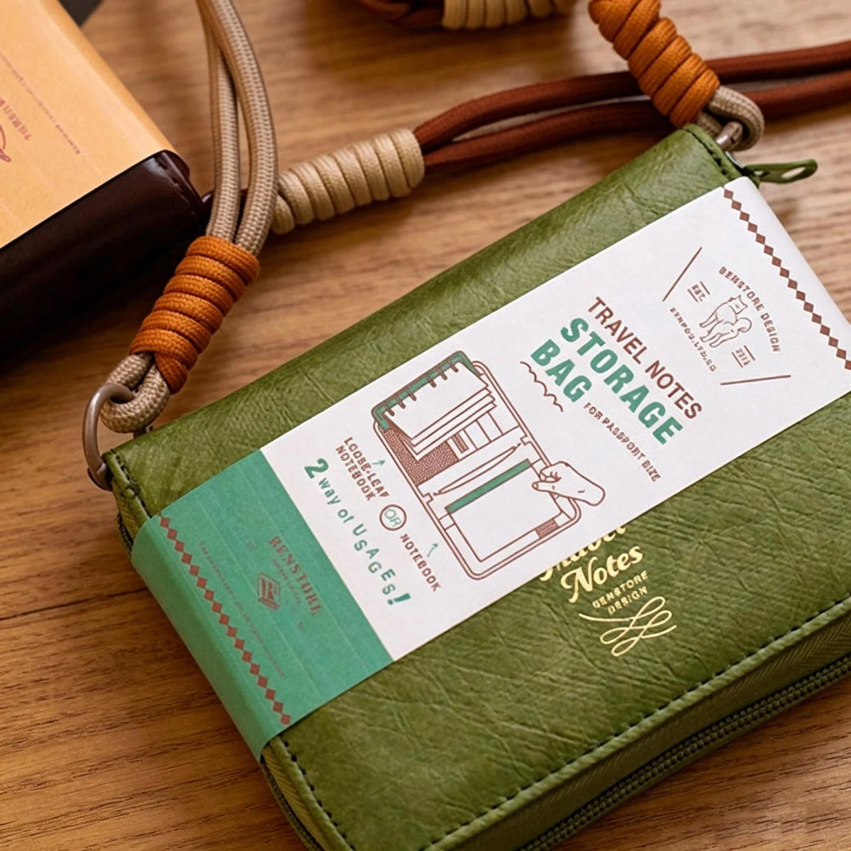 Benstore Design - Travel Notes Storage Bag - Cartapacio para Notas y Pasaporte