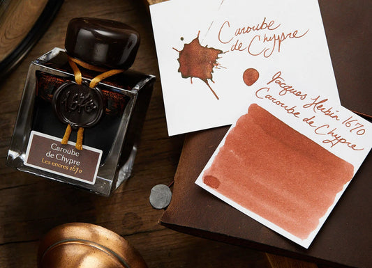 J. Herbin 1670 Anniversary Ink - Caroube de Chypre - Tinta Boltella 50ml.