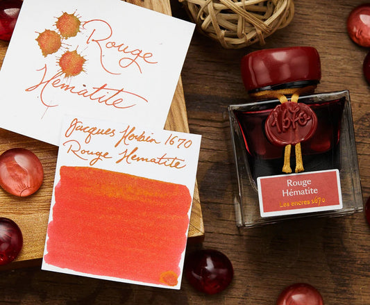 J. Herbin 1670 Anniversary Ink - Rouge Hématite - Tinta Boltella 50ml.