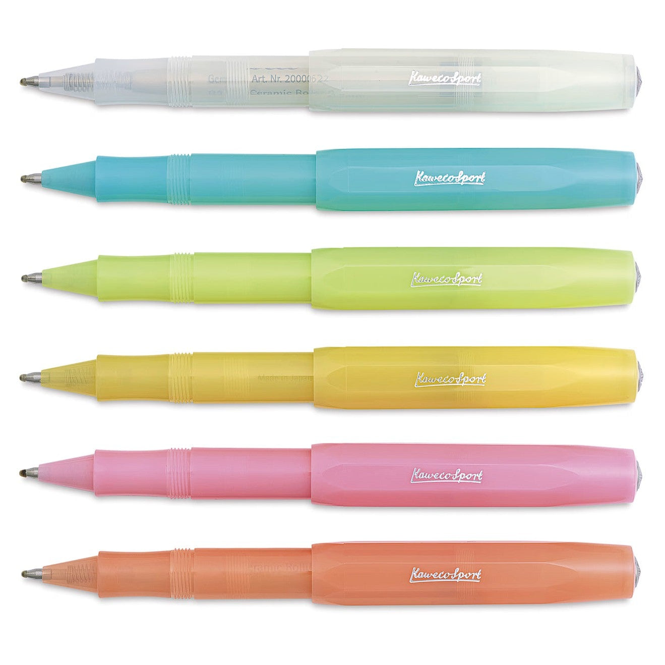 Kaweco Frosted Sport Rollerball Pen - Soft Mandarin